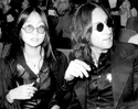 Lennon y May Pang disfrutando del 'Lost Weekend'