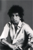 Bob Dylan a mediados de los ochenta.