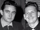 Johnny Cash con Roy, amigos de juventud.