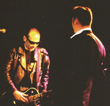 Con Pepe Risi, en 1996