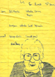 Dibujo de Rosaura hecho por Sean Lennon