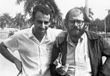 El autor con Allen Ginsberg