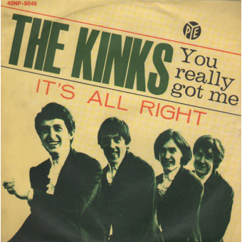 YOU REALLY GOT ME (The Kinks, 1964)
